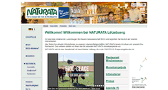 Desktop Screenshot of naturata.lu