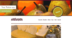Desktop Screenshot of naturata.ch